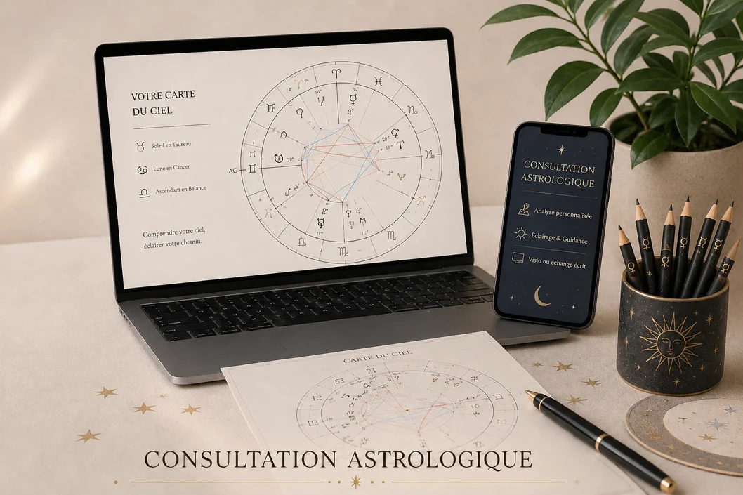 Consultation astrologique compète 1h30