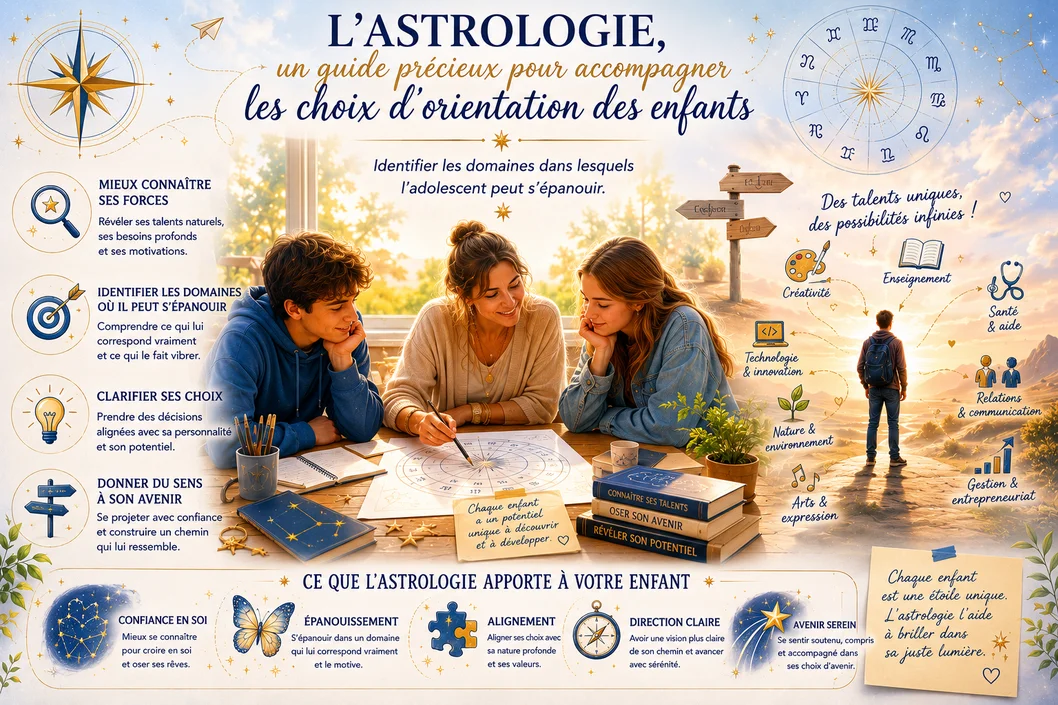 étude des situations, des choix avec l'astrologie