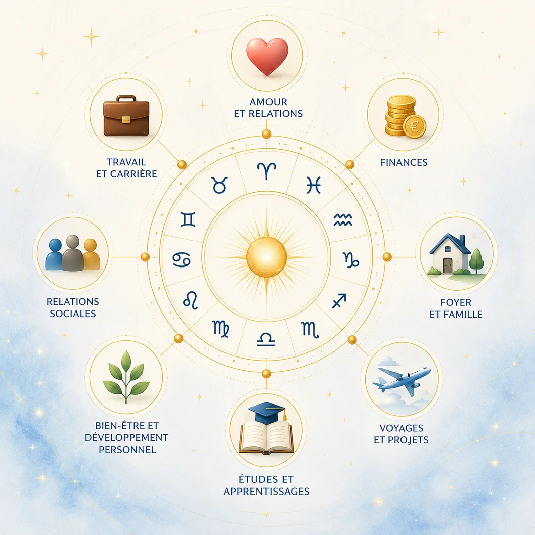 les transsitions en astrologie
